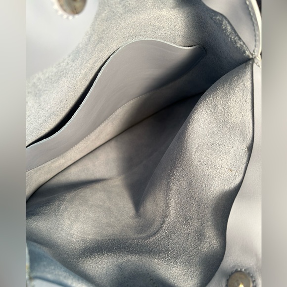 NUEN Budapest rare and unique blue leather bag - Picture 4 of 9